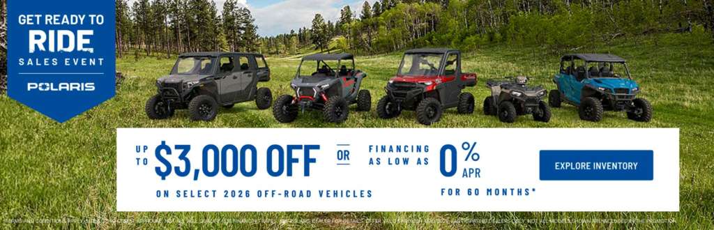 Polaris $3000 OFF